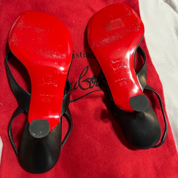 Christian Louboutin 130mm Sandaloo Patent Platform Sandals  Christian Louboutins Sandal shoes